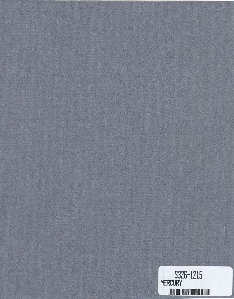 Mercury — Ore