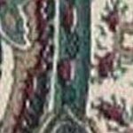 Beige Green Burgundy